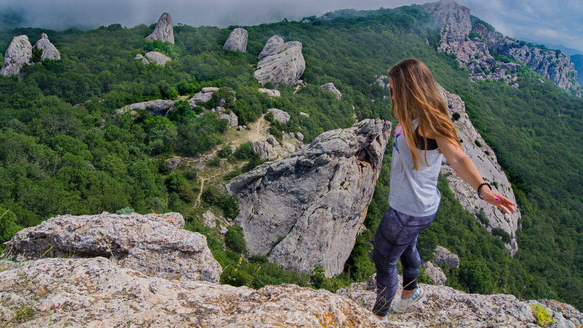 Тропа от Ласпи к храму солнца