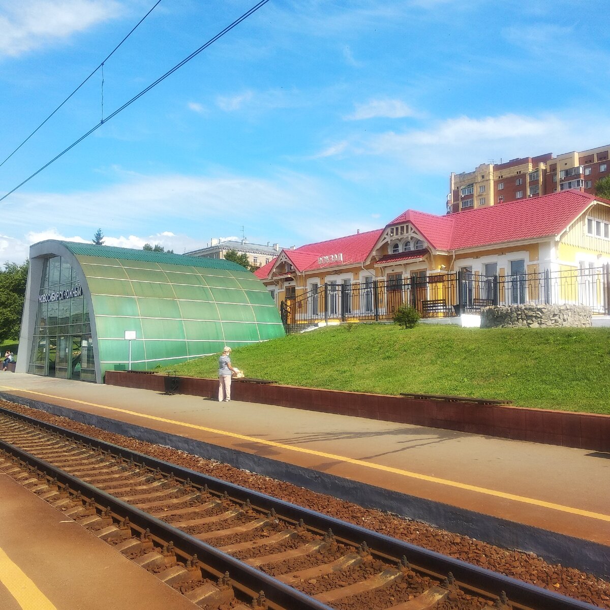 Вид того же самого сбоку. 2020.