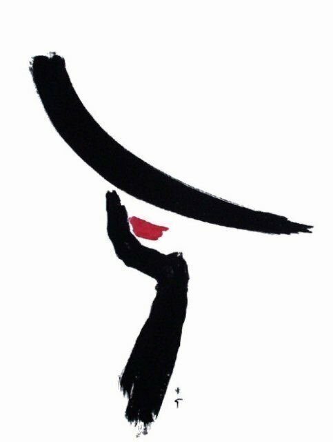 Фото возможно очень знаменитого художника, который разместил его на Пинтересте