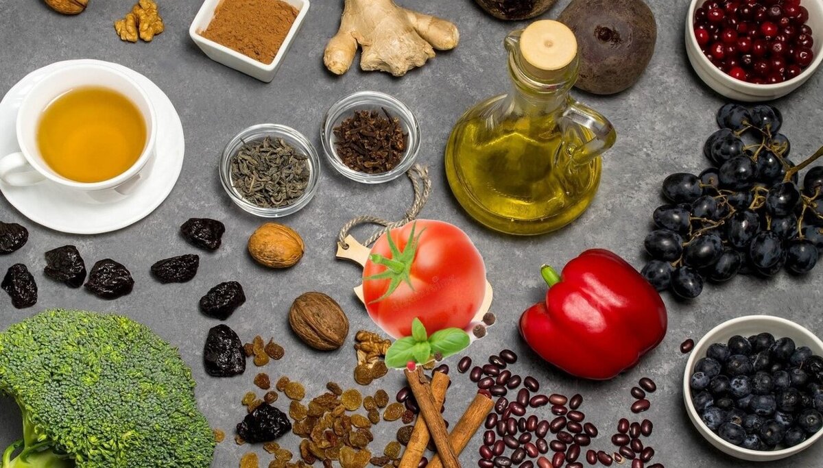 Продукты, богатые антиоксидантами