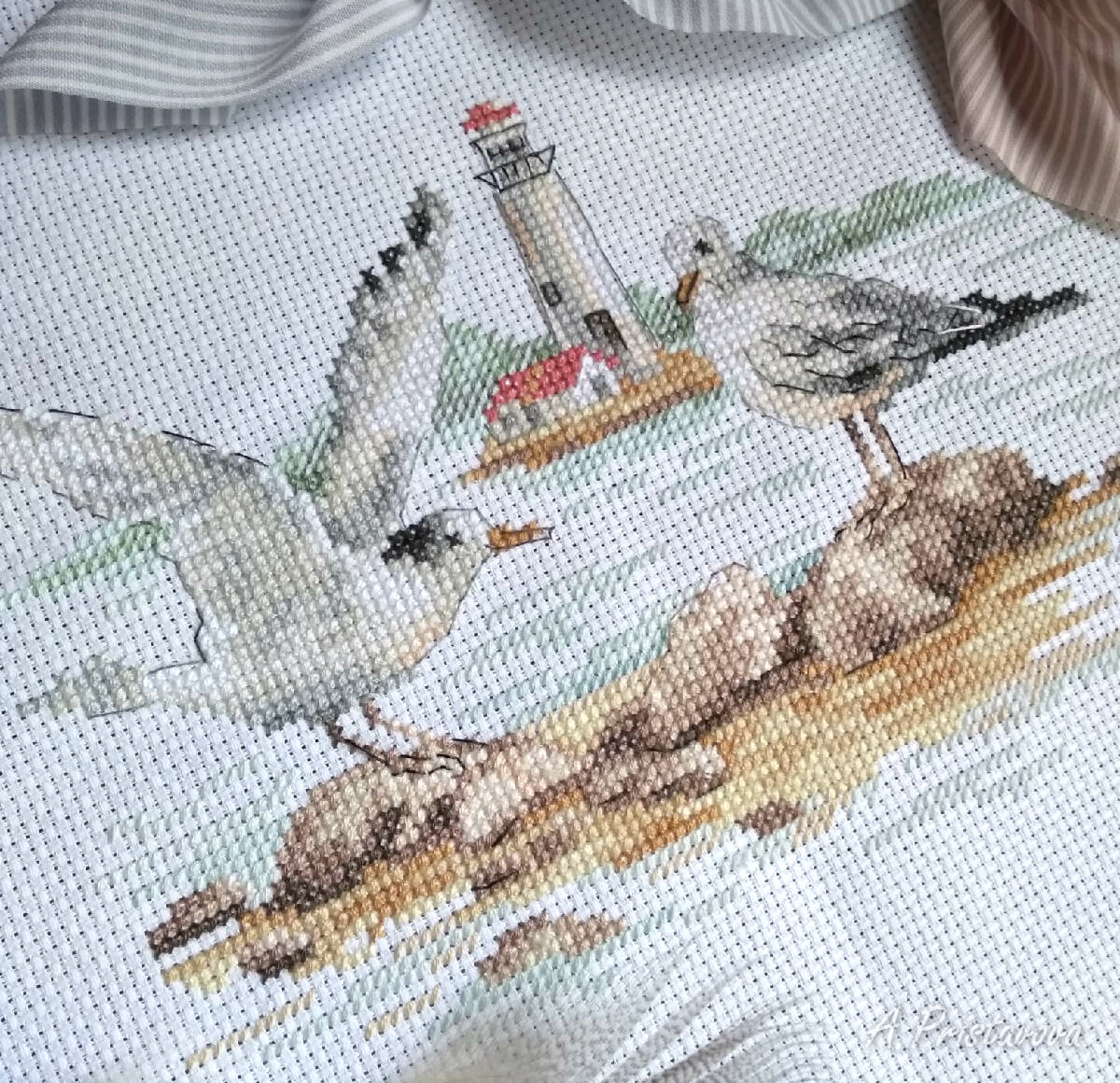 "Отмель. Чайки" - производитель Алиса.