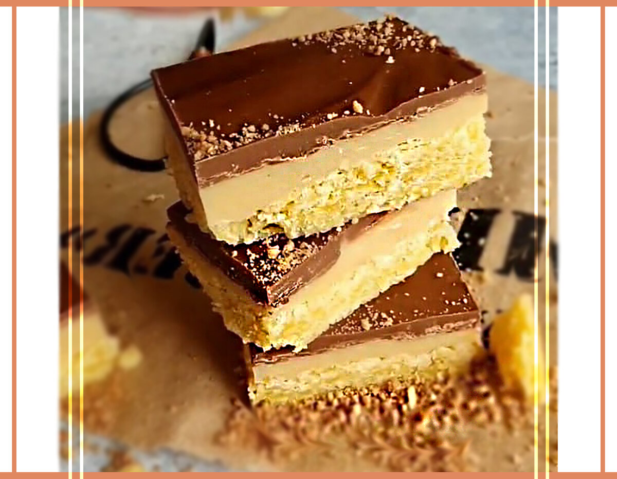 пример готового пирожного Twix

