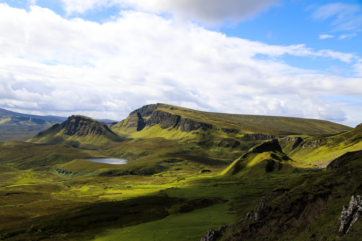 Quirang Valley, Skye Island, Шотландия