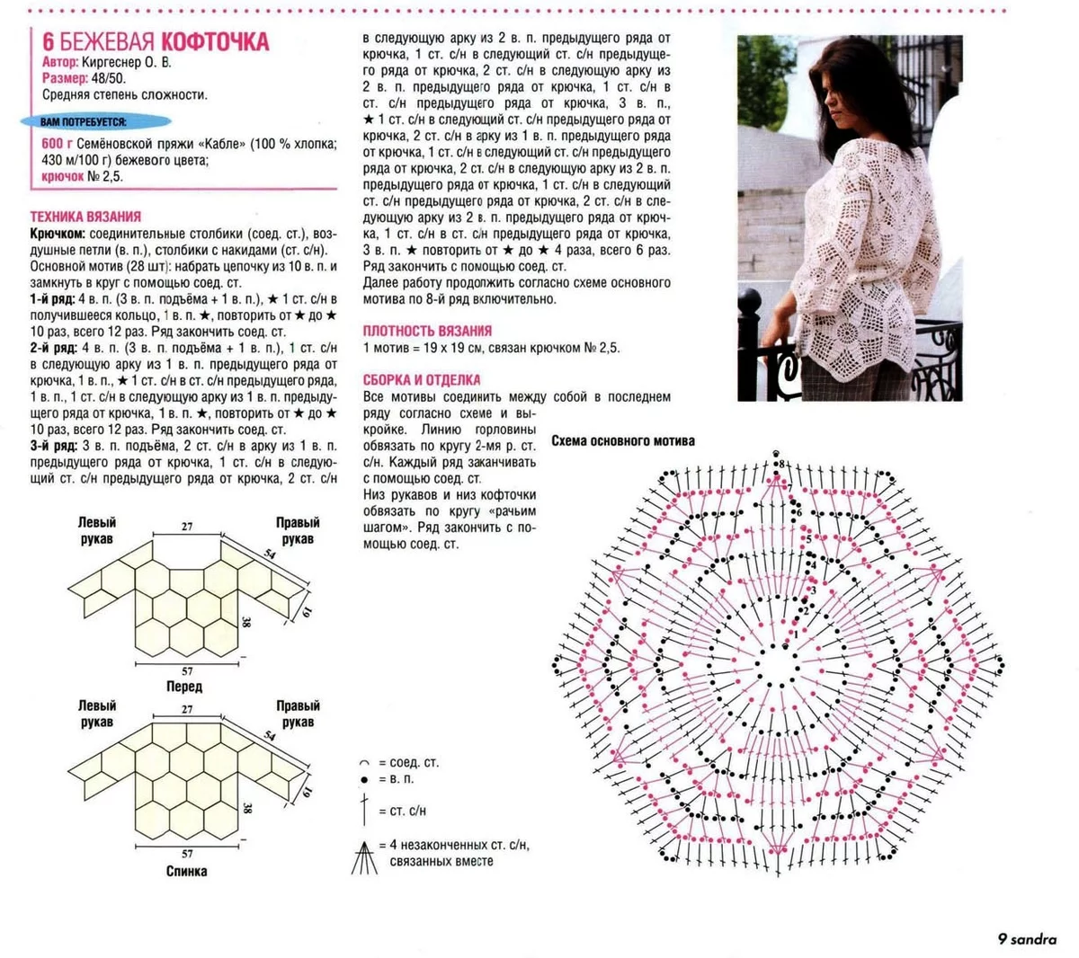 Журнал со схемами. Ажурная кофта вязаный крючком для женщин схемы. Вязаные кофты крючком из мотивов схемы. Вязание крючком жакет из мотивов схемы. Вязание крючком кофточки для женщин со схемами и описанием.