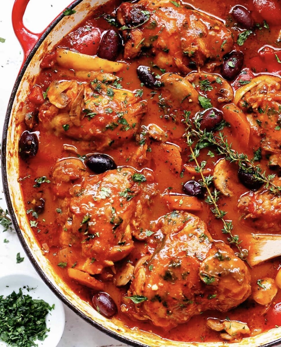 Курочка «каччиаторе»