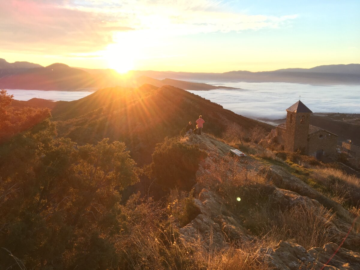 Santa Engracia. Tremp. Каталония. Испания.