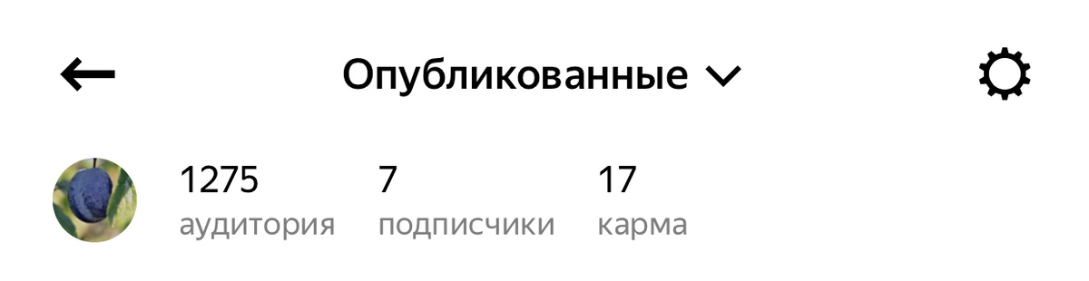 На 4 августа у меня 7 подписчиков и 1275 аудитории 