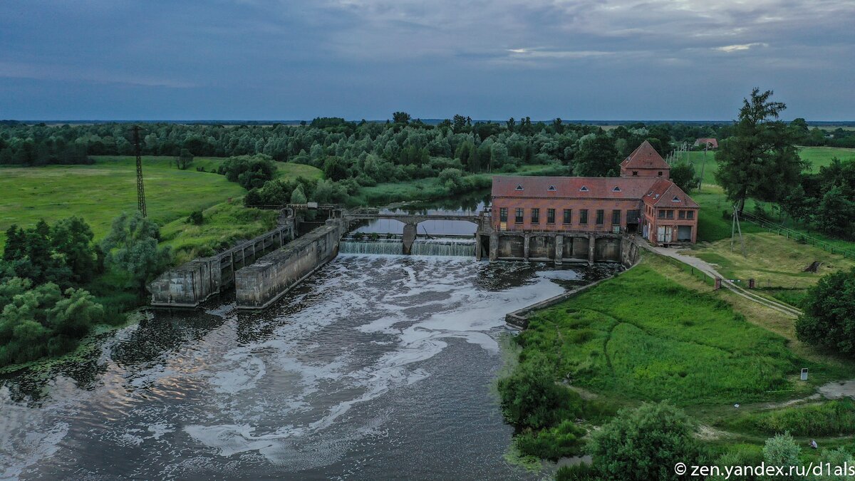 Немцы построили у себя каскад ГЭС в начале XX века, а СССР отобрав территорию законсерировал одну из них на 75 лет