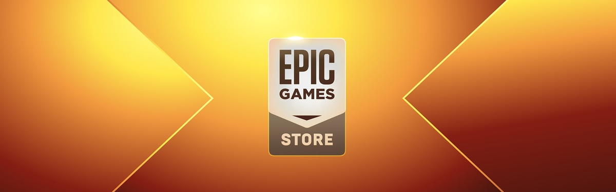 Логотип компании  Epic Games.