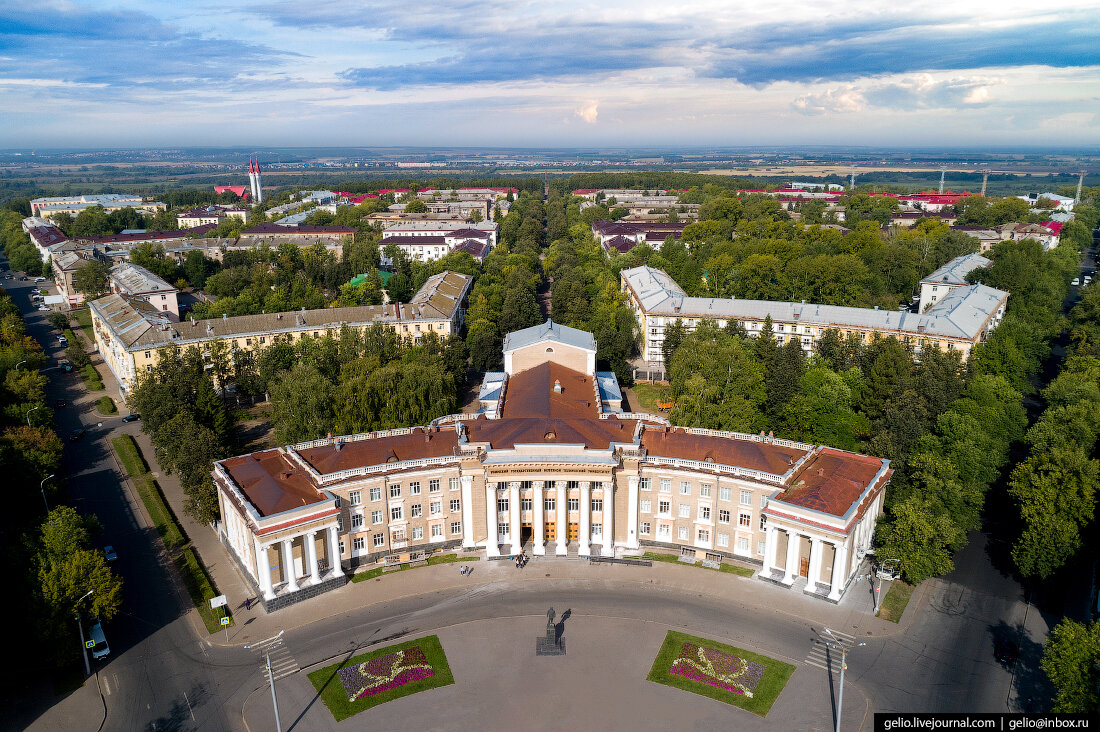 Уфа. Черниковка. Дворец Орджоникидзе. Фото gelio.livejournal.com