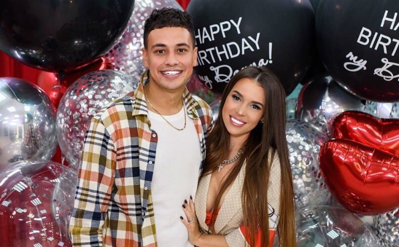 Даня Сахнов и Таня Строкова 
​Фото: «Инстаграм»
