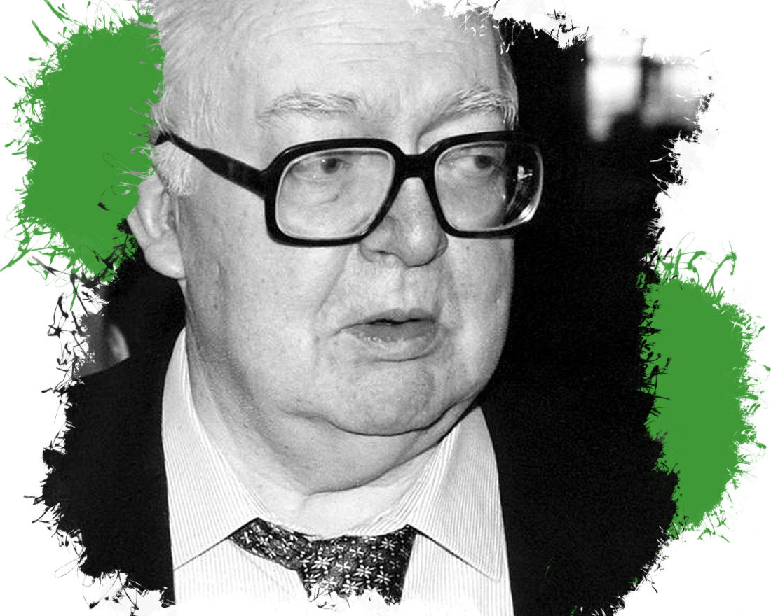 1. Фридрих Дюрренматт  —  швейцарский писатель и драматург. Бонн, 1989 год