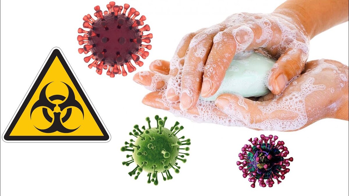 Мытье рук от коронавируса