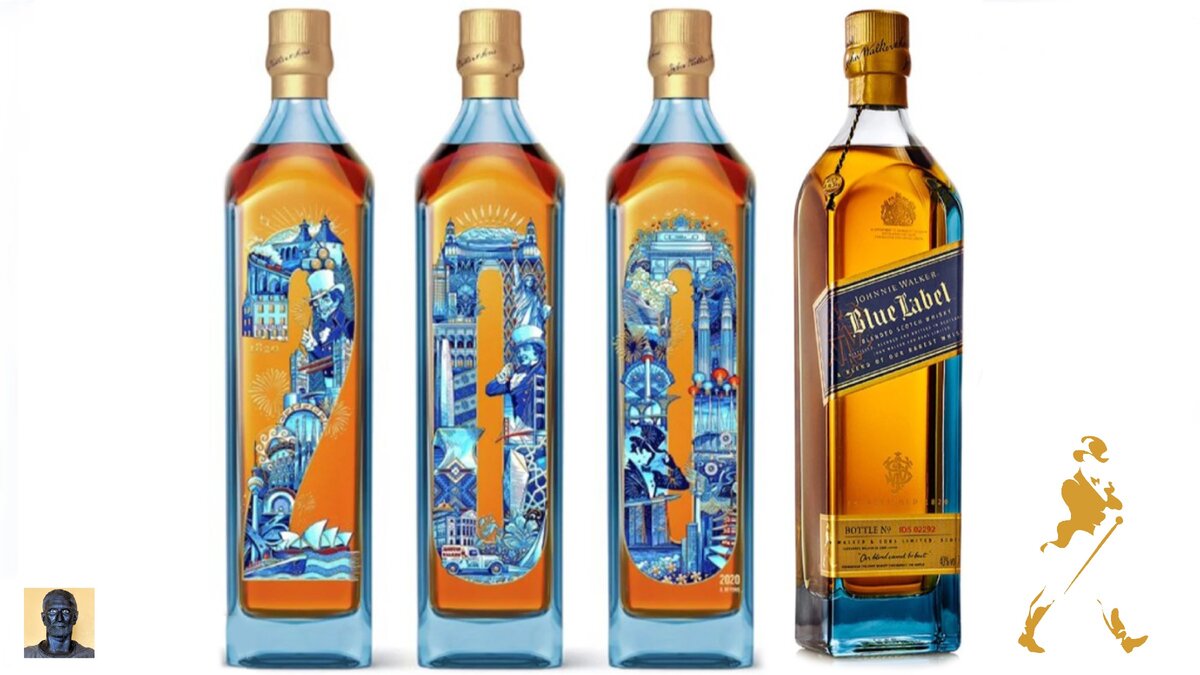 Cuanto cuesta la botella de johnnie walker blue label