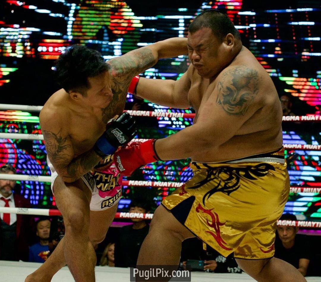 Разница в весе между бойцами 60 кг | Фото https://www.instagram.com/fullmetaldojo/