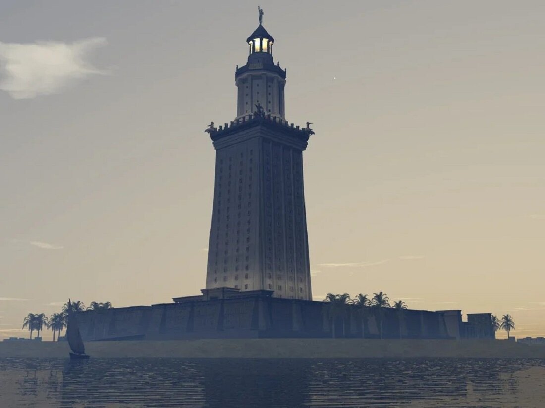 Александрийский маяк фото наше время