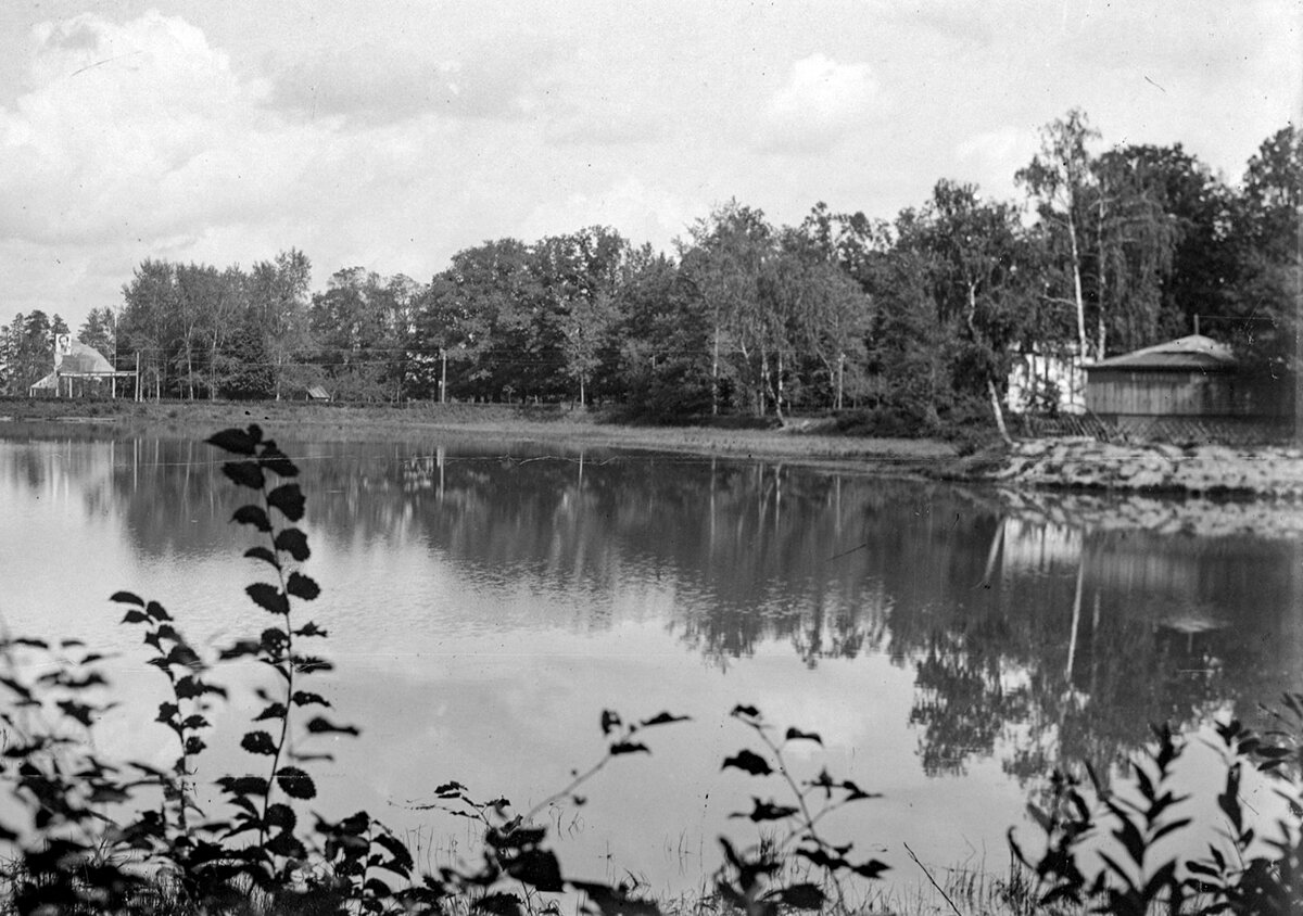 Средний пруд в Останкинском парке. 1934–1951 годы. Главархив Москвы