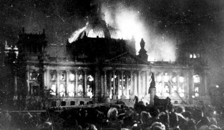 Поджог рейхстага в Германии в 1933 году
