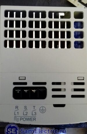 ПЧ Дельта, входы питания R, S, T 