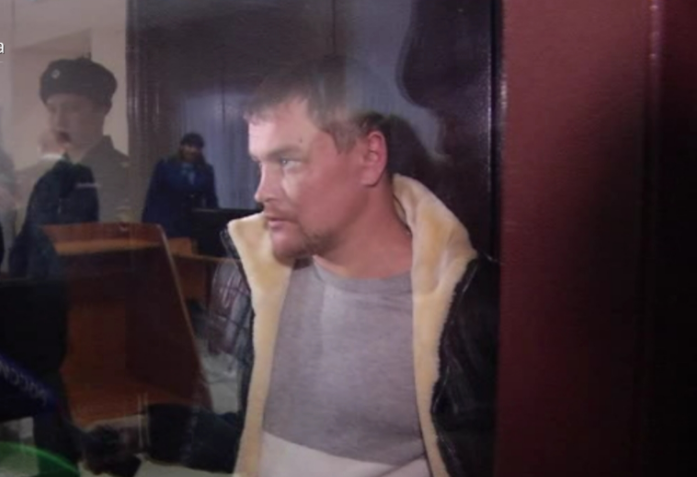 Владимир Санкин в зале суда