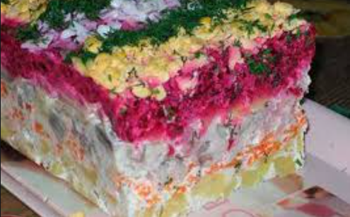 селёдка под шубой