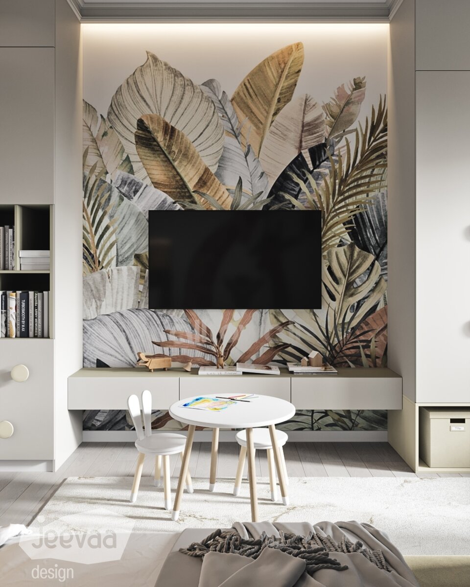 Обои-компаньоны Alltowall — дизайнеры студии разработают рисунок для остальных стен