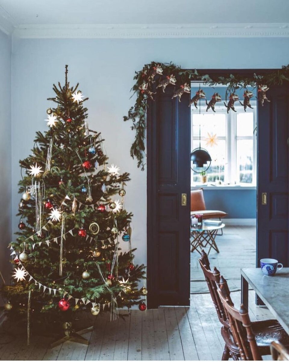 Новогодняя ёлка. Источник фото  https://www.pinterest.ru