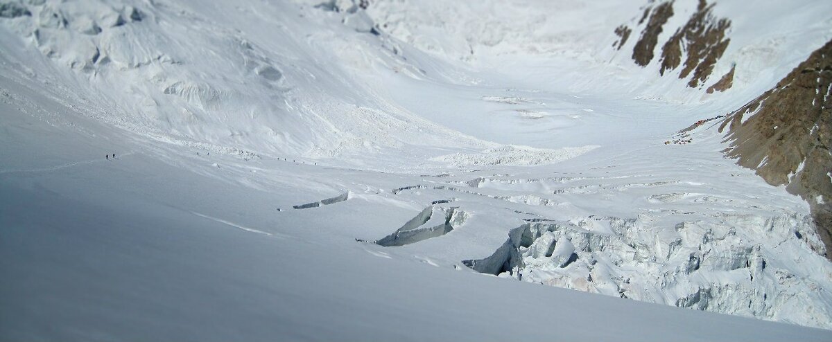 Трещины на Памире