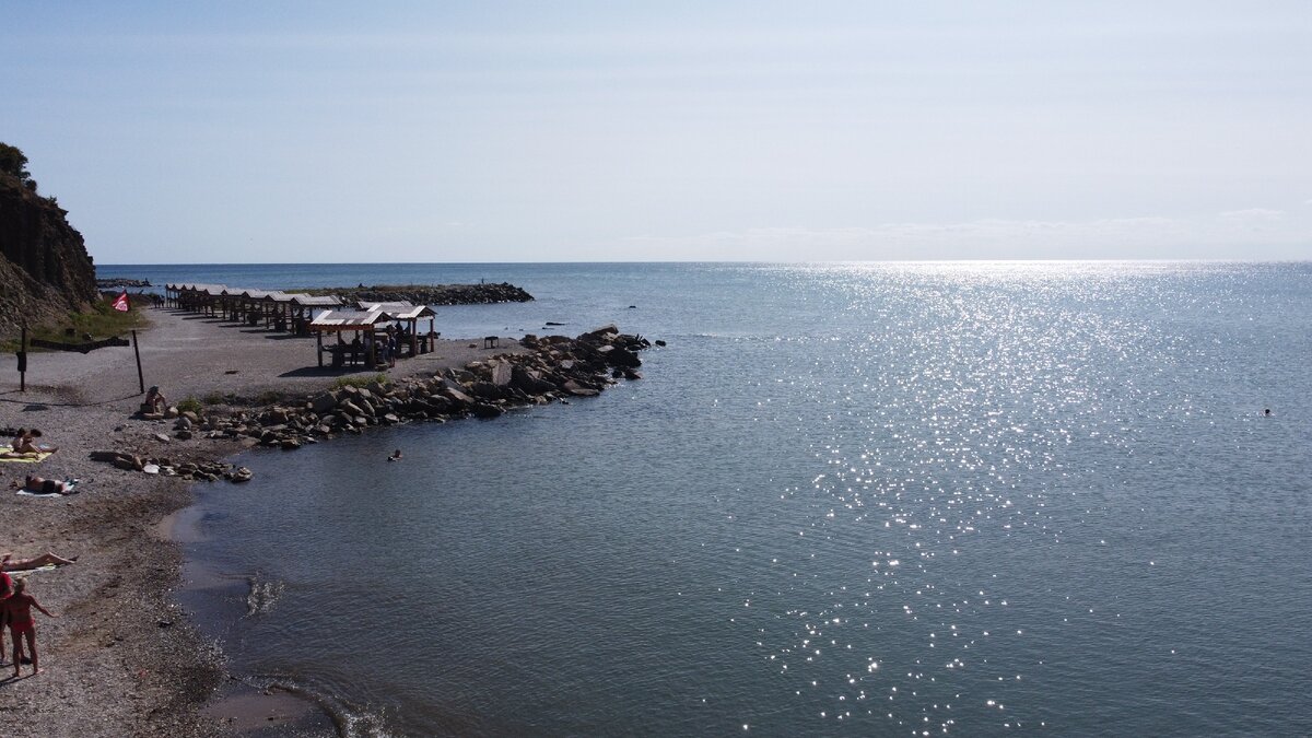 Чёрное море рядом с Краснодаром 