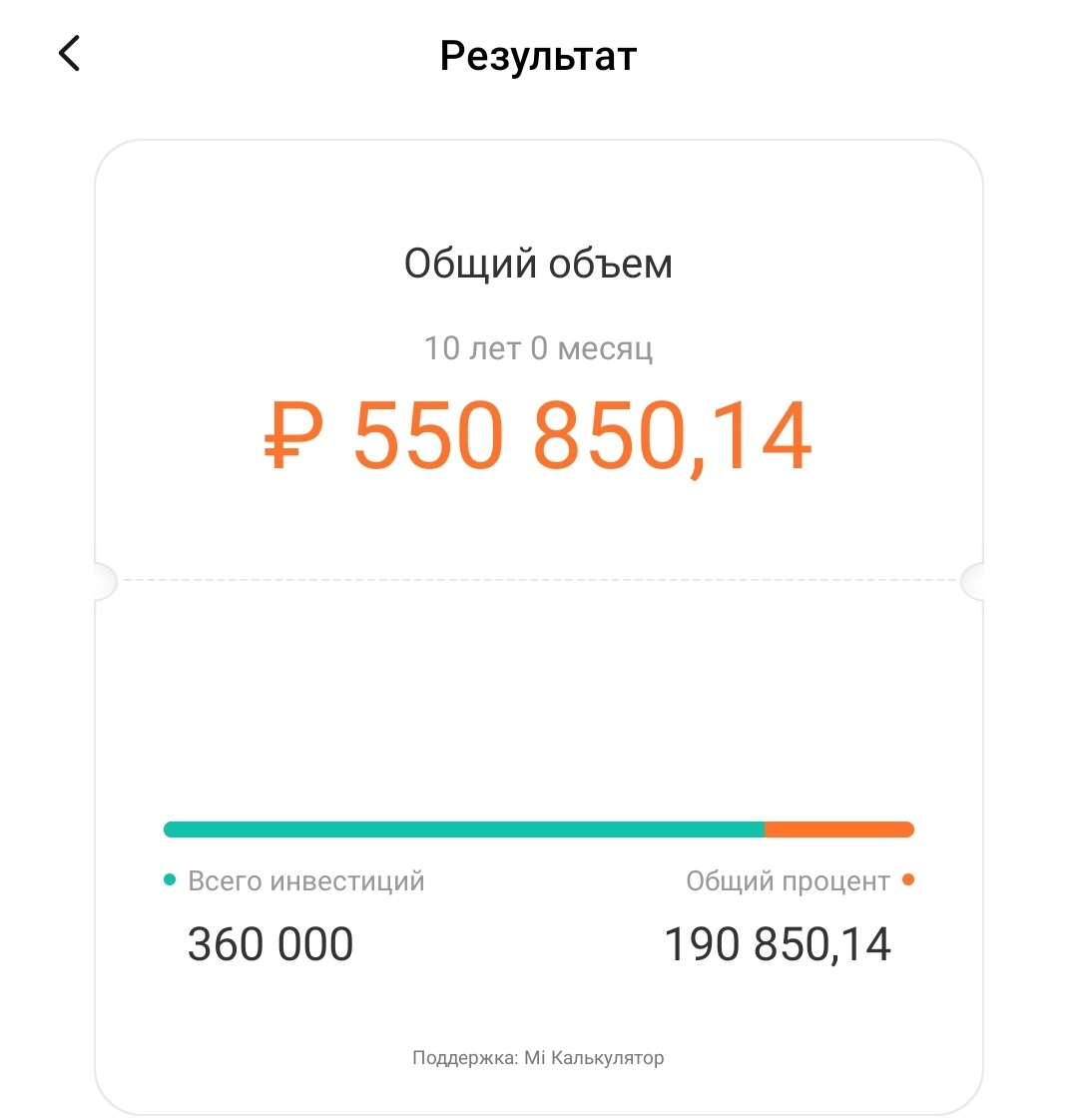 Доходность за 10 лет