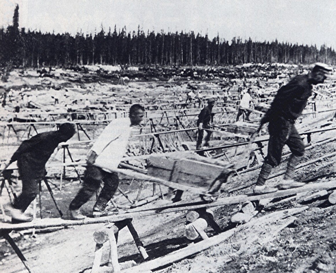 © public domain (Строительство Беломорско-Балтийского канала)