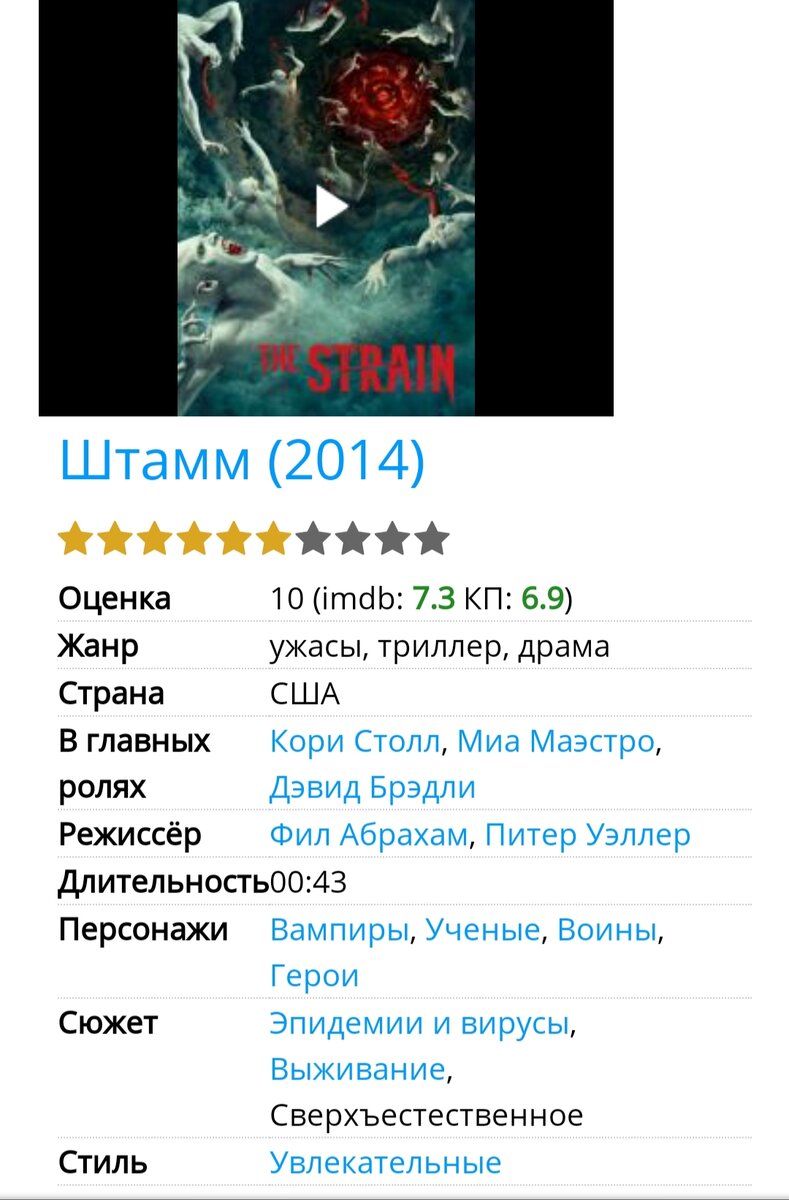 В аэропорту Нью-Йорка экстренно приземляется самолет, полный мертвецов. Для выяснения обстоятельств их смерти на борт направляются ученые, возглавляемые лучшим городским эпидемиологом Эфраимом Гудвезером. В ходе исследований становится ясно, что пассажиры заражены вирусом вампиризма, который грозит перерасти в масштабную эпидемию, способную погубить все человечество. В обществе нарастает паника, а вызов болезни готовы бросить всего несколько человек: доктор Гудвезер, его команда медиков и группа обладающих специальными знаниями горожан, в состав которой войдет и крысолов по имени Василий Фет.