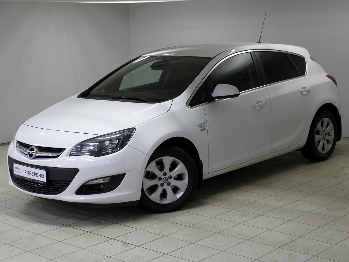 Opel Astra J Рестайлинг. Источник иллюстрации - auto.ru