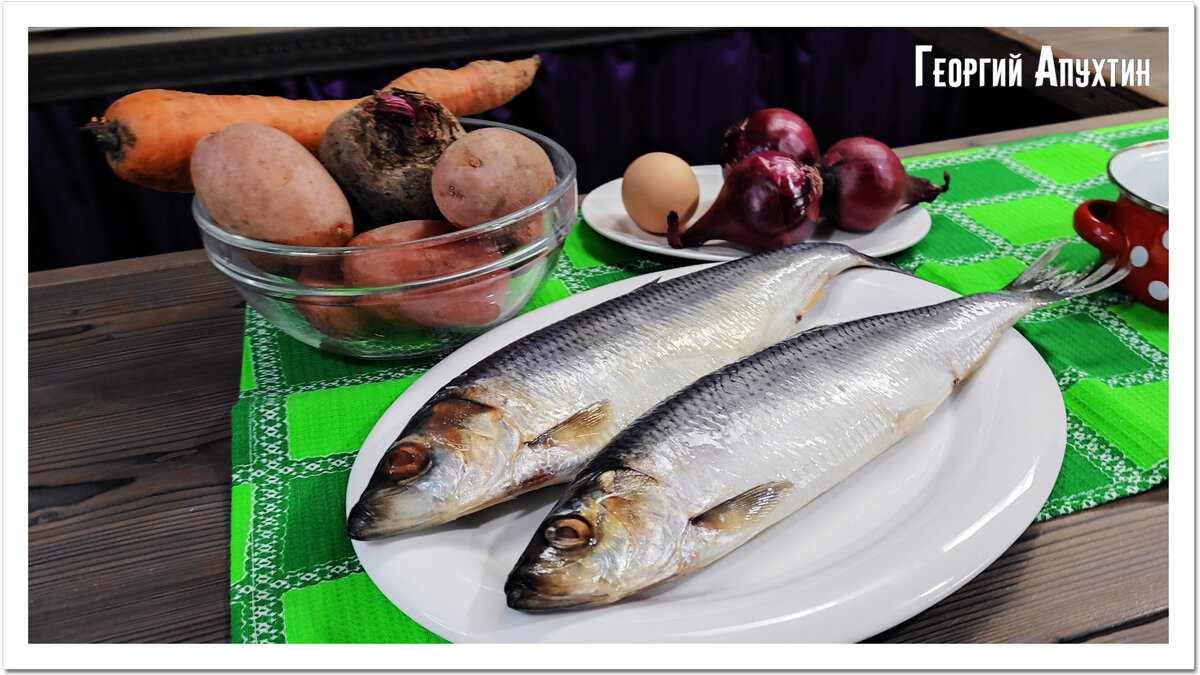 Роллы по-русски - ингредиенты