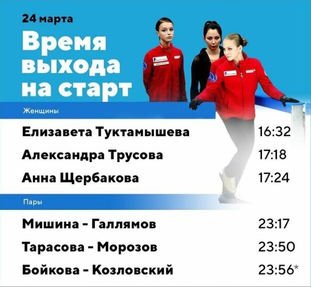 *Время московское