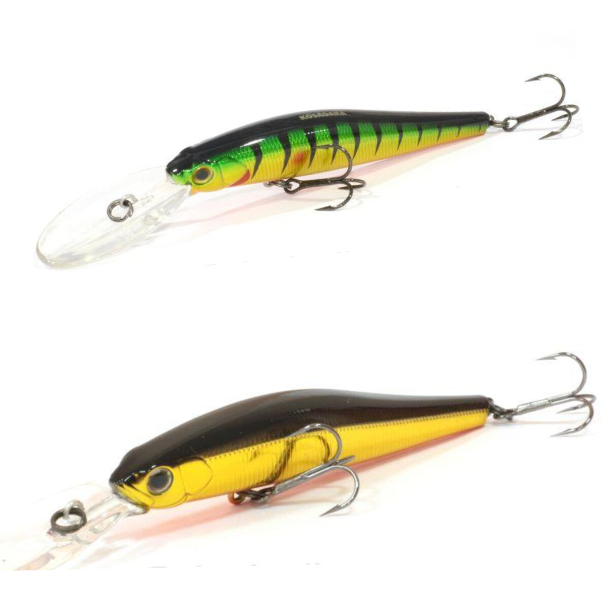 Kosadaka Ion DD 110F и  Zip Baits Rigge Deep 90F