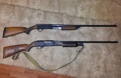 Помповые ружья автора статьи