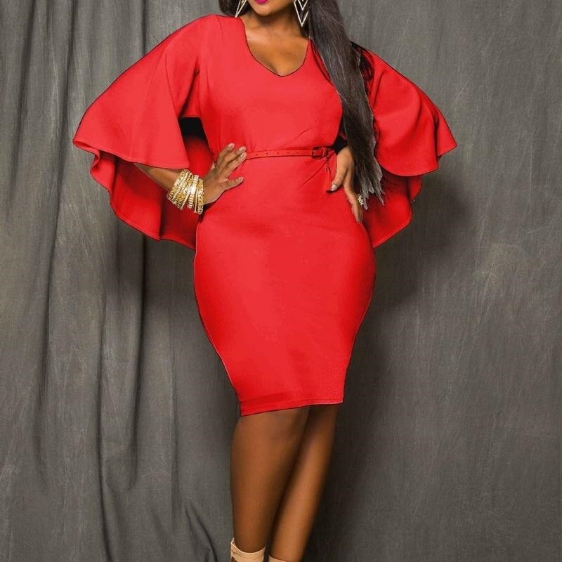 Платье карандаш для полных