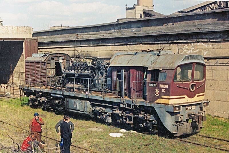 У прототипа модели номер иной, но была задача изготовить модель в похожем состоянии.