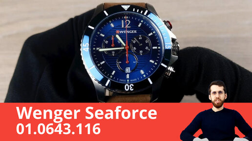 Доступный швейцарский кварц / Wenger Seaforce 01.0643.116