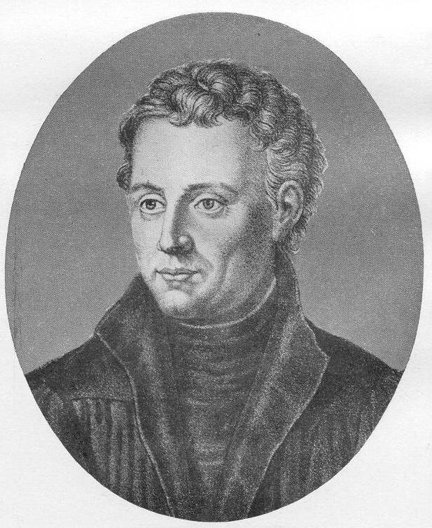 Иоганн Рейхлин (29 января 1455 - 30 июня 1522) Фото с сайта https://vk.com/wall-10493459_2018 