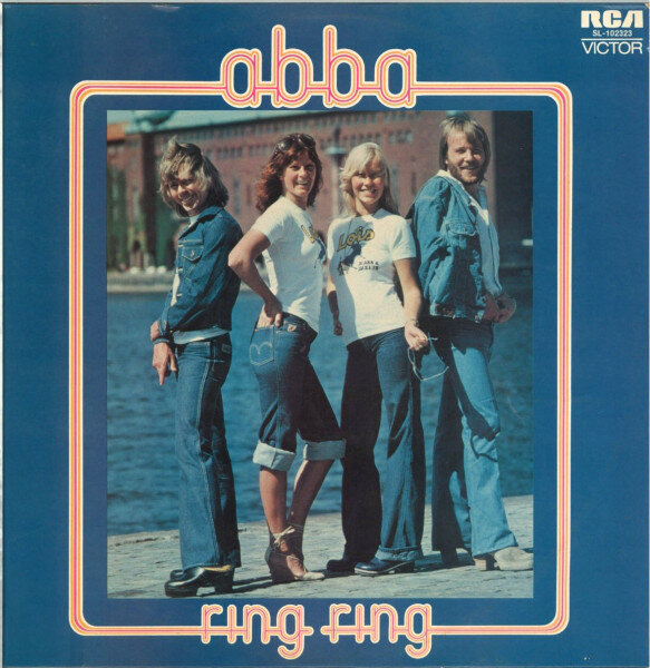 Обложка австралийского издания LP "Ring Ring", RCA Victor, 1975  