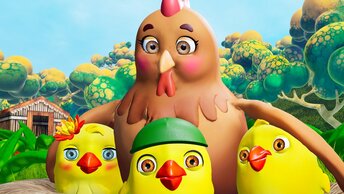 Желтые Цыплята Пи-Пи-Пи 🐤| Музыка Для Детей 🎵| Веселые Детские Песенки
