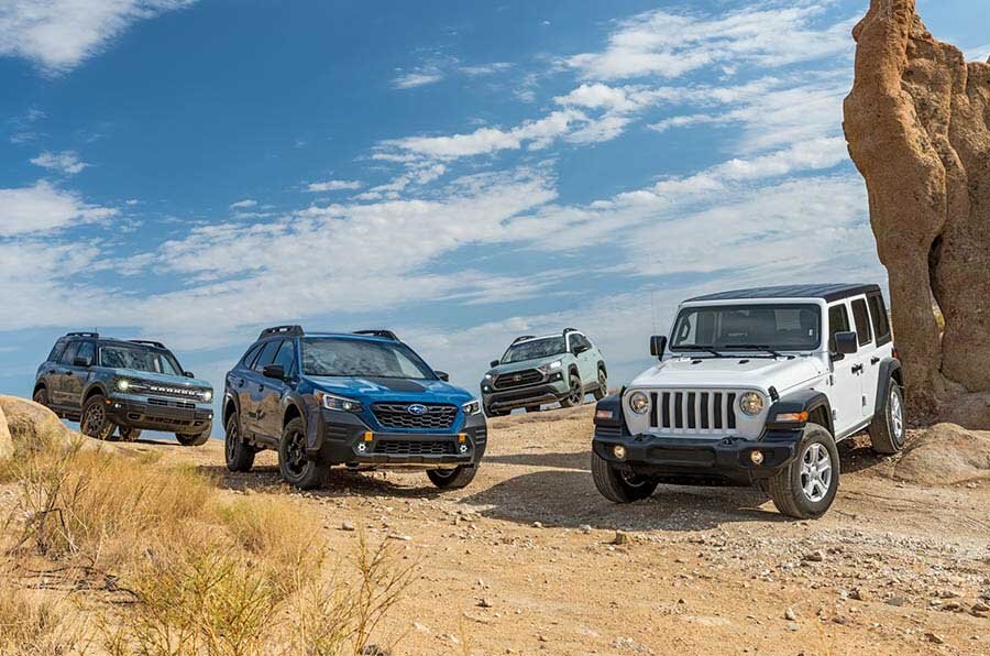 Comparison Size Jeep Wrangler Toyota Land Cruiser