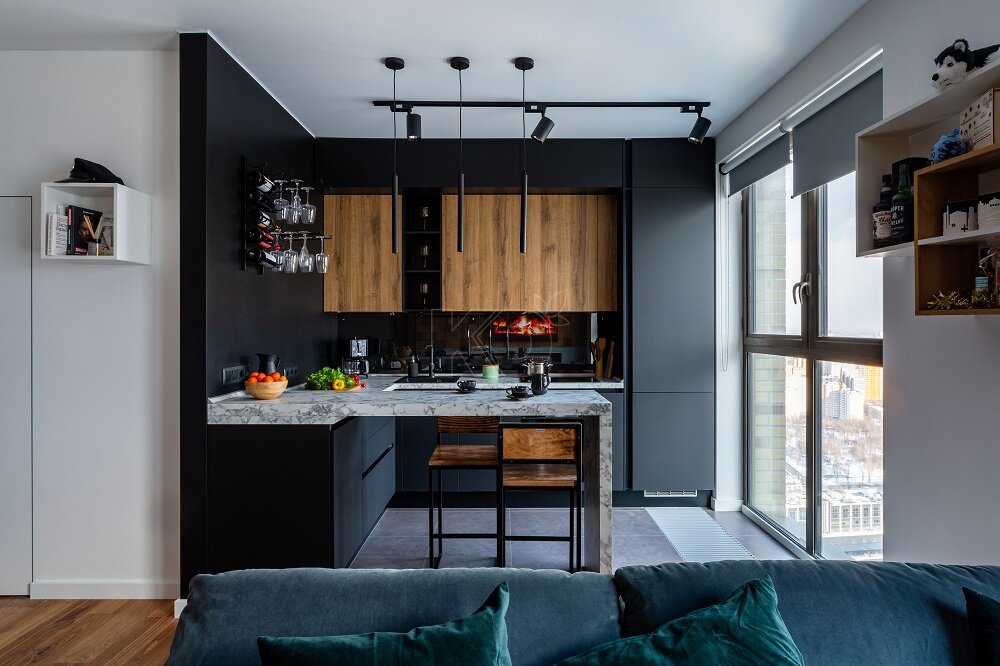 Кухня «Ханна Натив + Стоун Вуд»