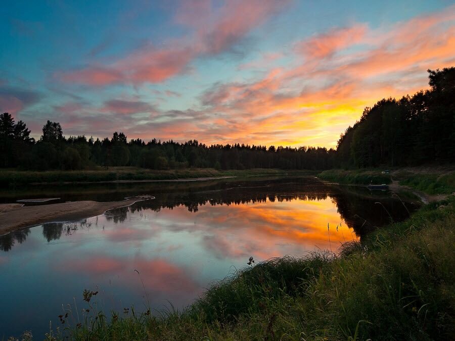 Река в Смоленской области. Фото: krasivye-mesta.ru/smolenskaya-oblast