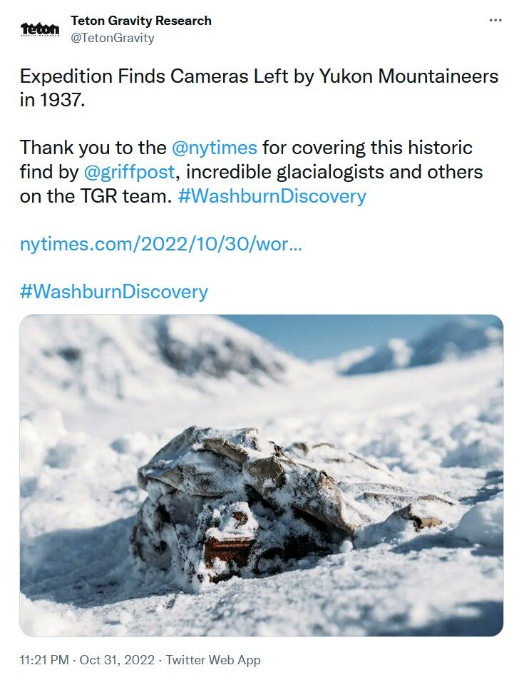   @TetonGravity / Twitter