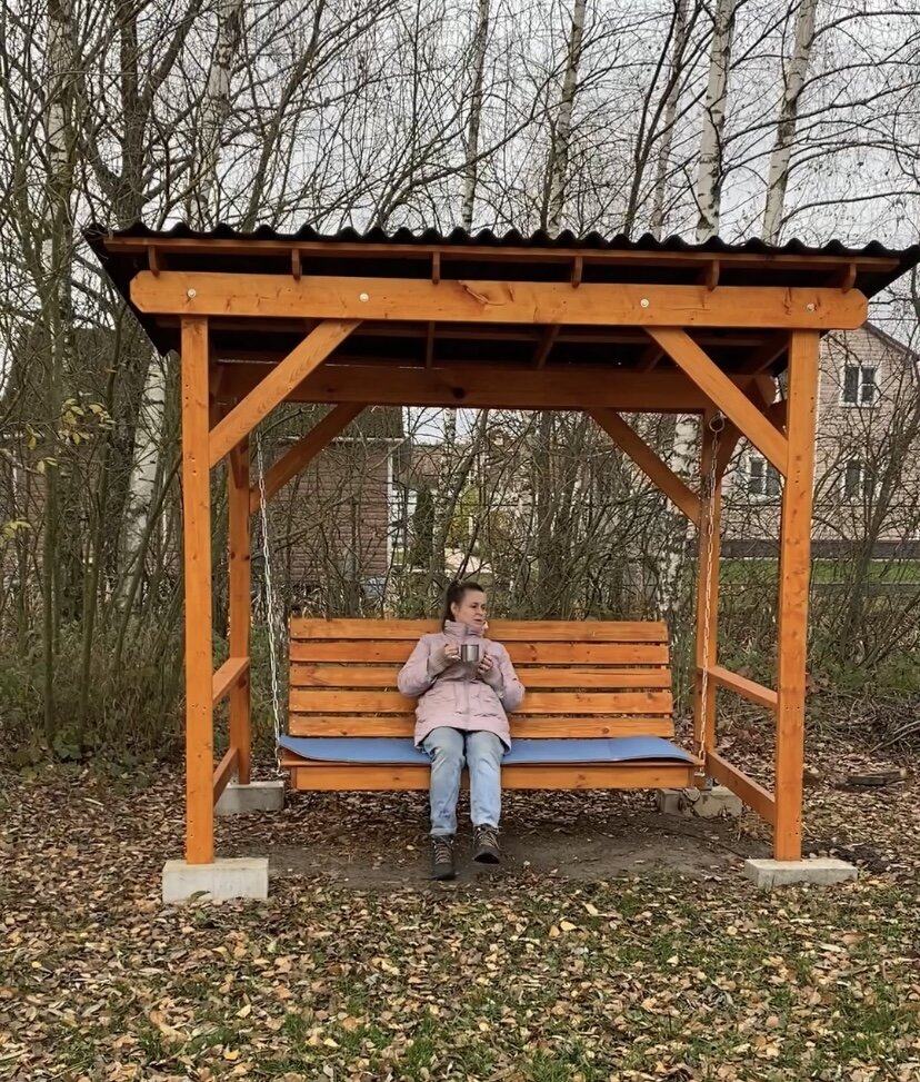 Дачный отпуск проходит так