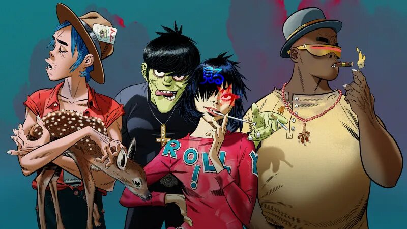 Фото: Gorillaz / Jamie Hewlett