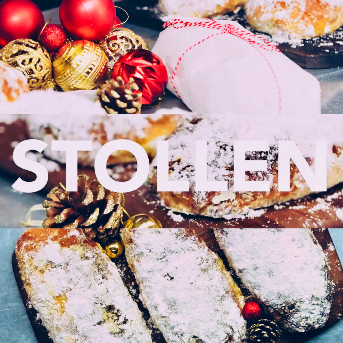 Пеките Штоллен и дарите близким - это очень вкусно!